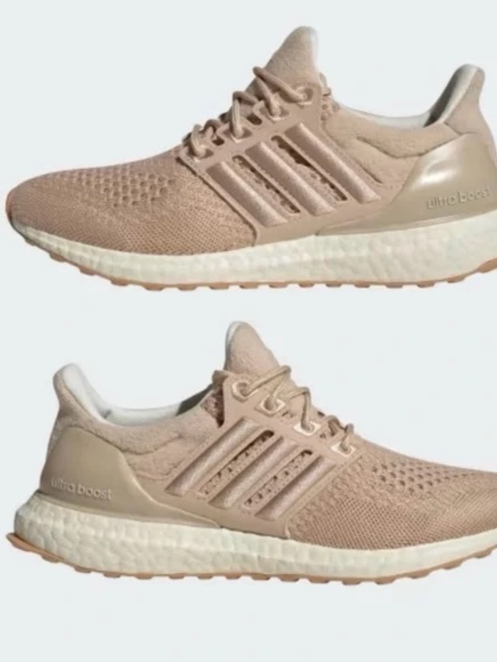 Adidas women’s ultraboost 1.0 shoes in beige size 7 - Picture 3 of 10